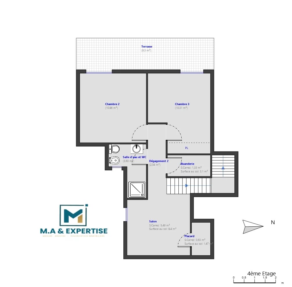 VENTE APPARTEMENT DUPLEX DERNIER ETAGE - CANNES CENTRE