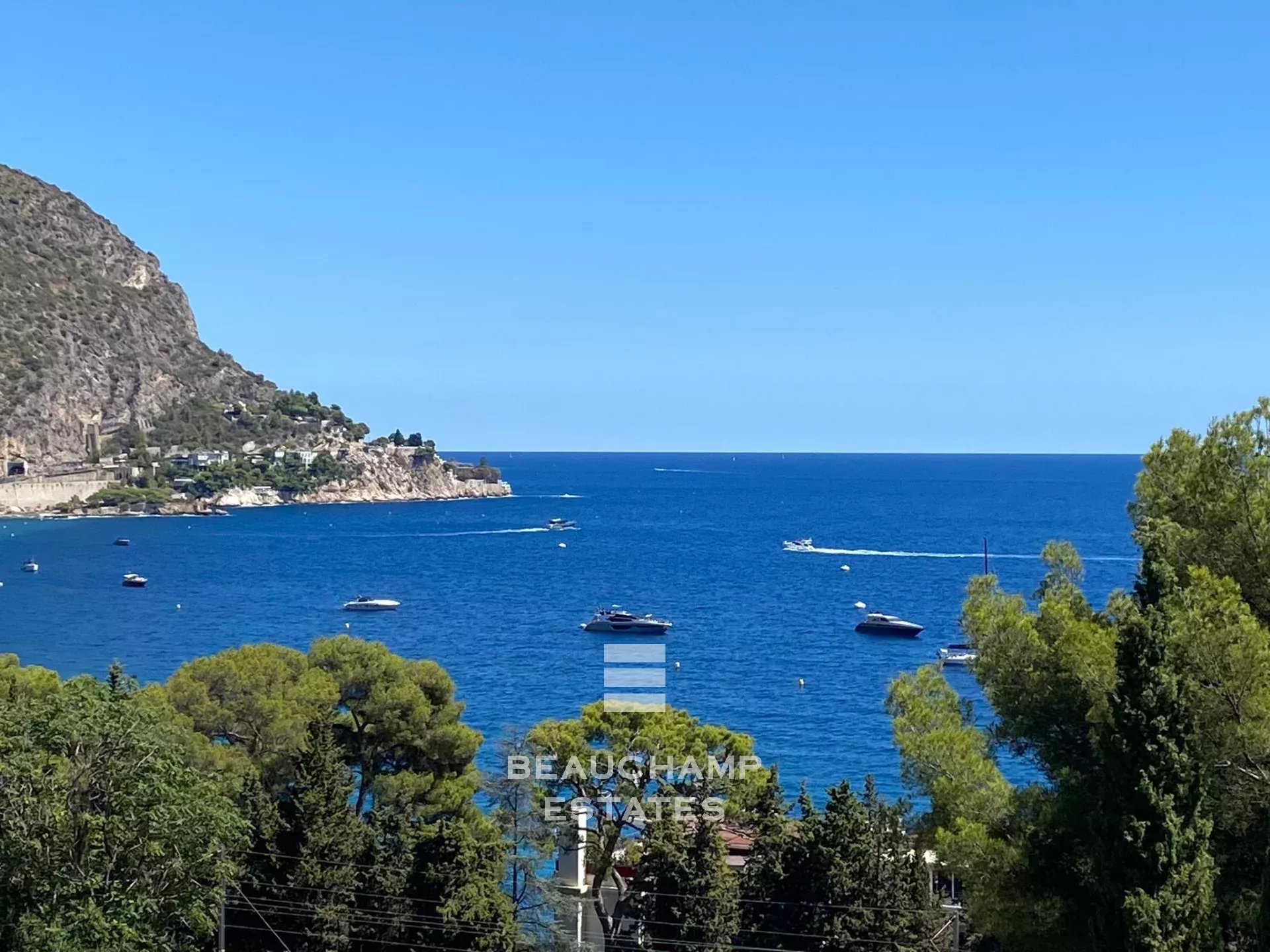 Villa contemporaine 4 chambres avec vue mer panoramique - Èze