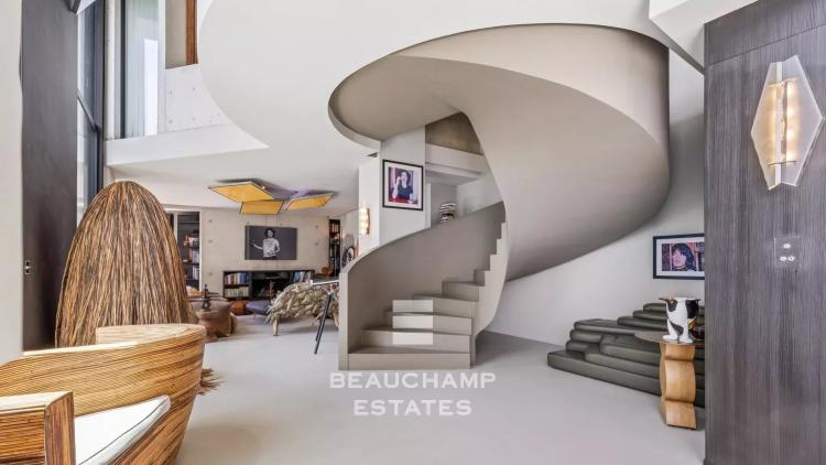 Villa contemporaine 5 chambres avec vue mer panoramique - Roquebrune-Cap-Martin