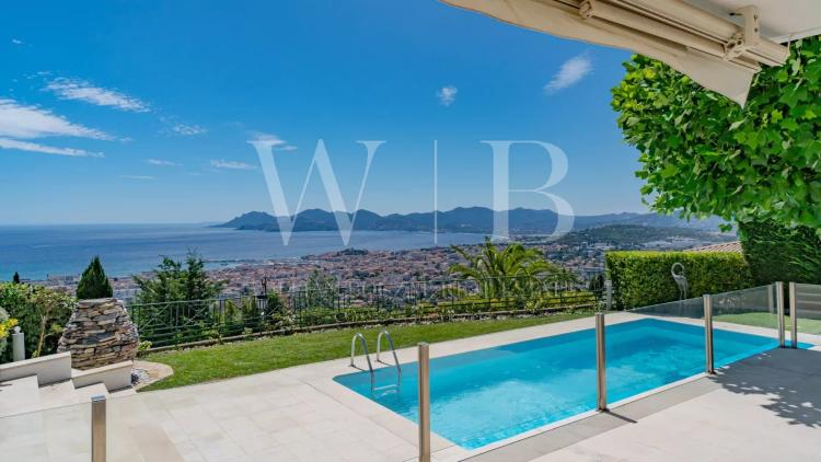 Cannes, la Californie - Prestigieuse villa avec vue panoramique à 180° - Domaine sécurisé