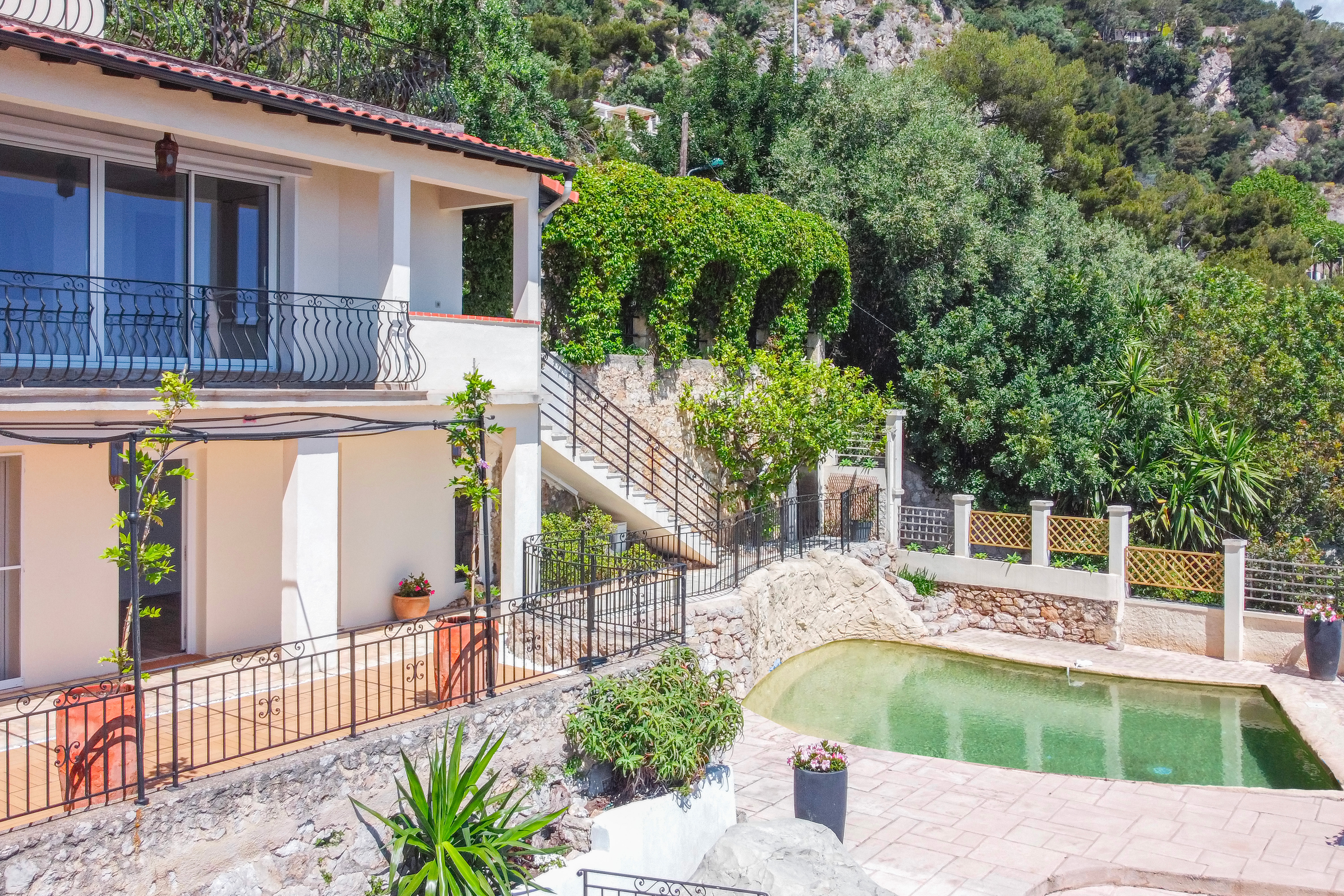 CAP D'AIL - VILLA - VUE MER PANORAMIQUE
