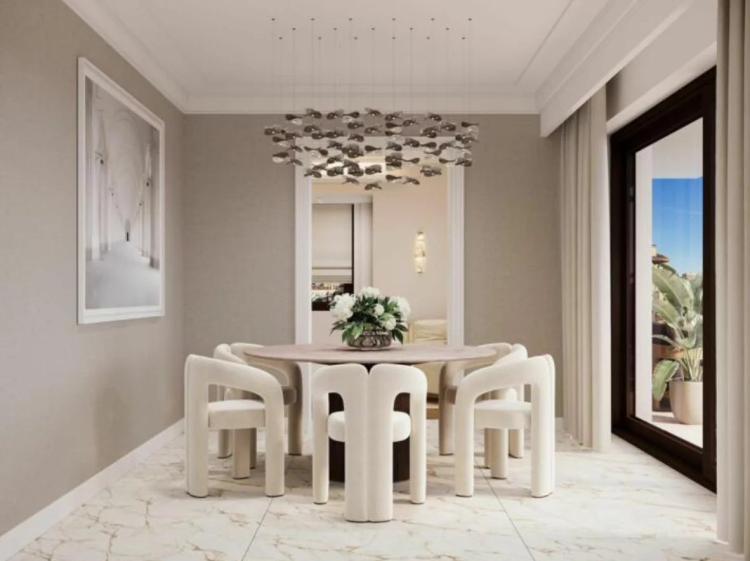 Superbe appartement de 3 chambres entièrement rénové avec des finitions de luxe