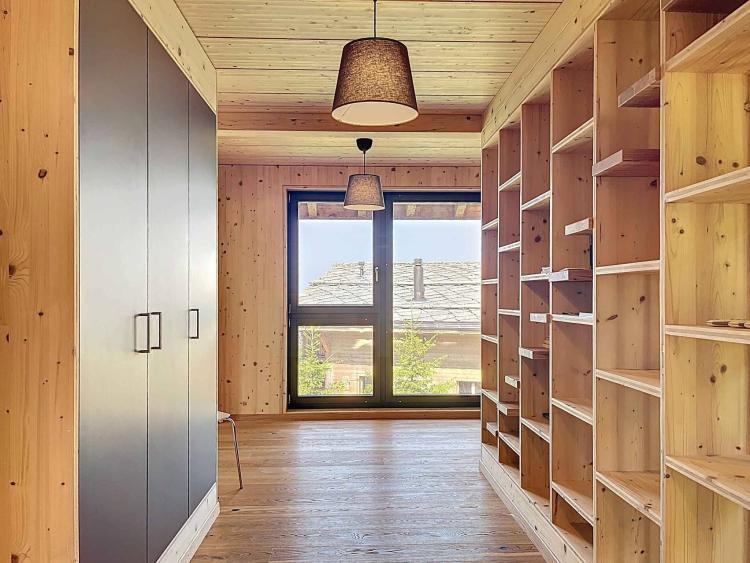 Chalet contemporain avec vue dégagée sur les montagnes