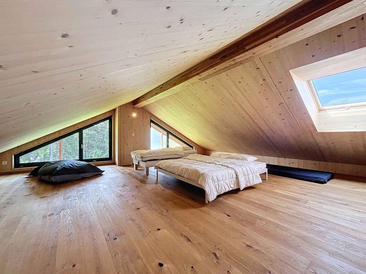 Chalet contemporain avec vue dégagée sur les montagnes
