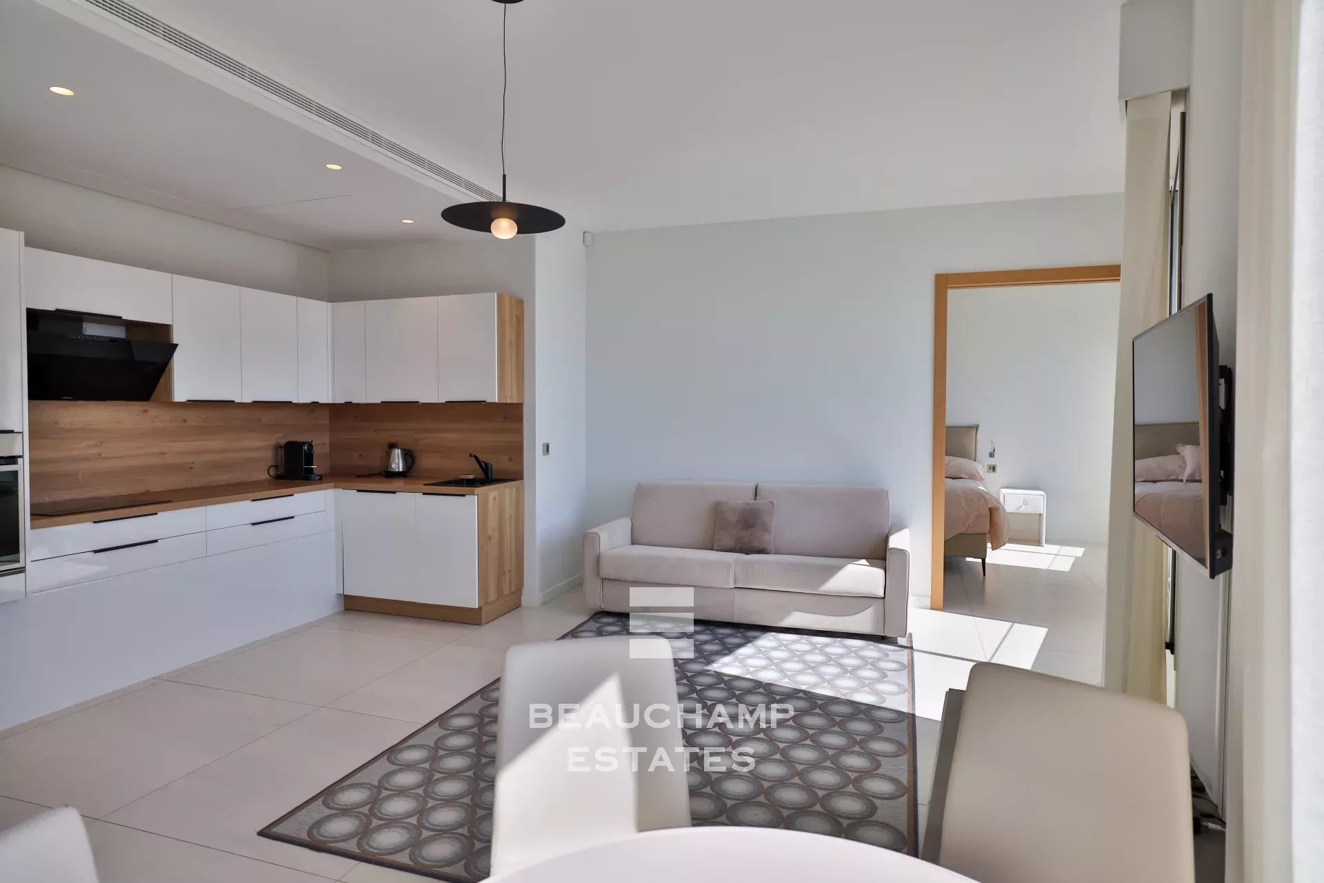 Villa contemporaine 5 chambres avec vue mer panoramique - Villefranche-sur-mer