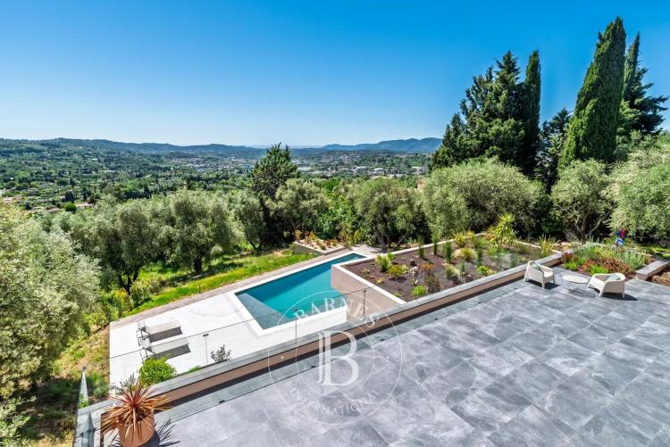 Grasse Saint-Jean - Bastide rénovée vue panoramique mer - 4 chambres