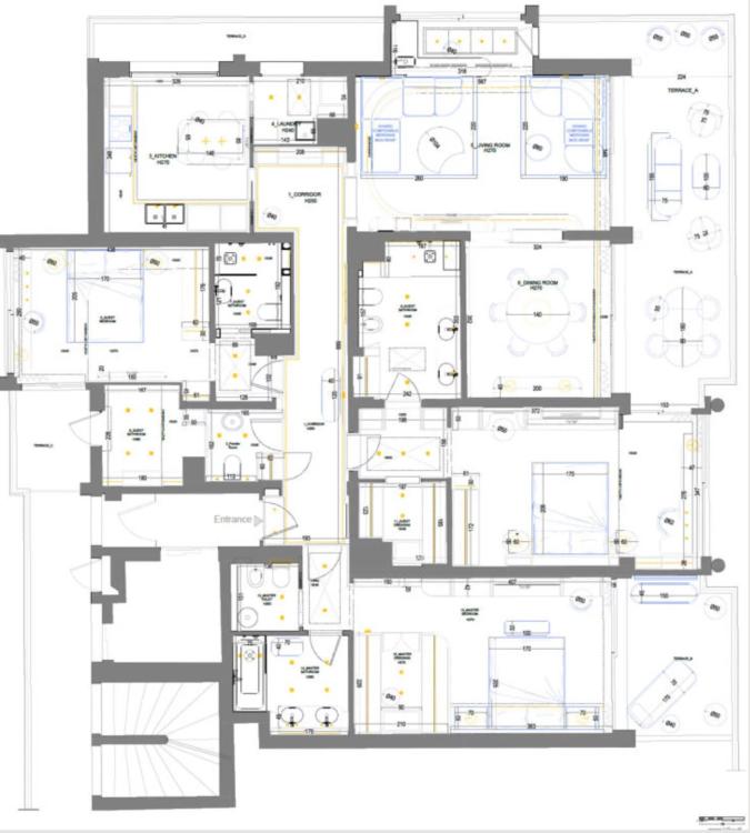 Superbe appartement de 3 chambres entièrement rénové avec des finitions de luxe