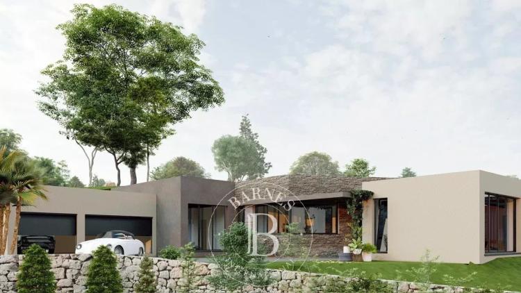 Biot - Terrain constructible 1798 m² - Vue mer époustouflante