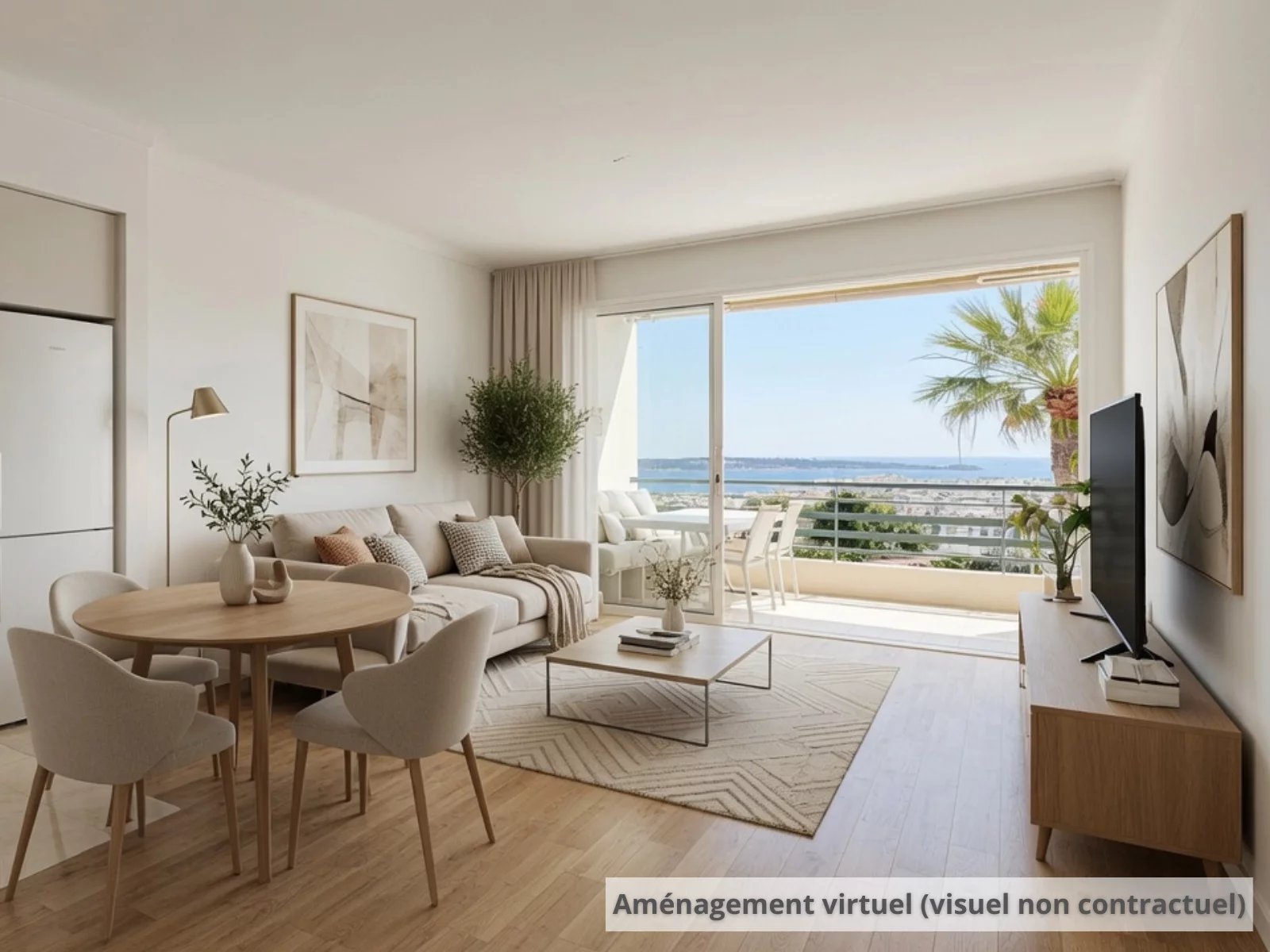 CANNES BASSE CALIFORNIE - DERNIER ETAGE - TERRASSE - VUE MER PANORAMIQUE