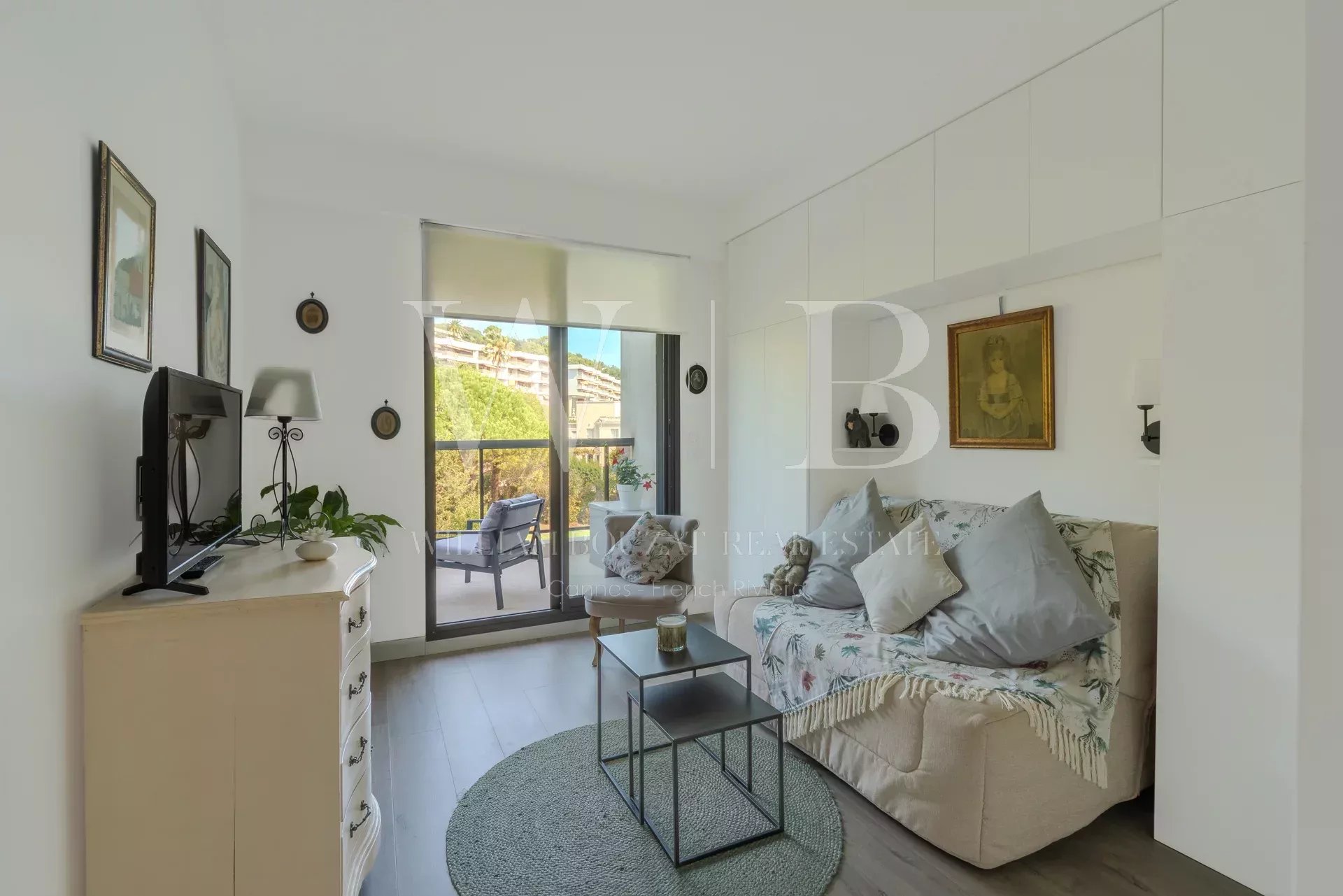 Cannes, le Parc Montrose - 3 pièces au dernier étage bénéficiant d'une vue mer et Estérel