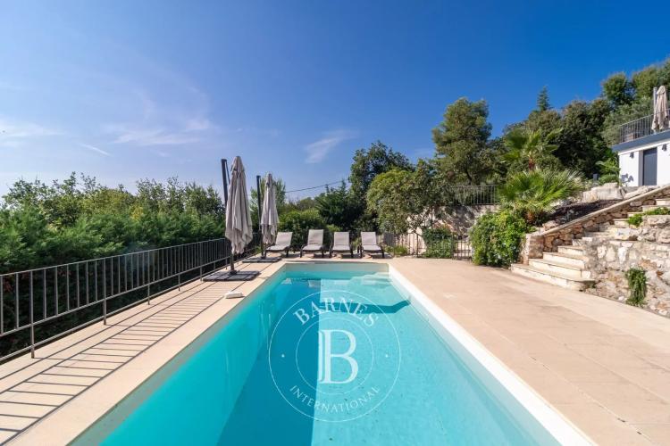 Villa contemporaine avec vue panoramique sur la Méditerranée - Tourrettes-sur-Loup