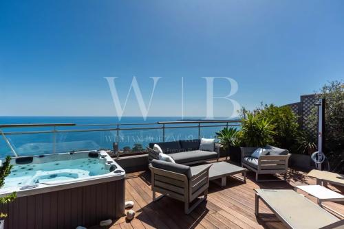 Cannes, la Californie - Magnifique penthouse offrant une vue féérique sur la mer et les îles de Lérins