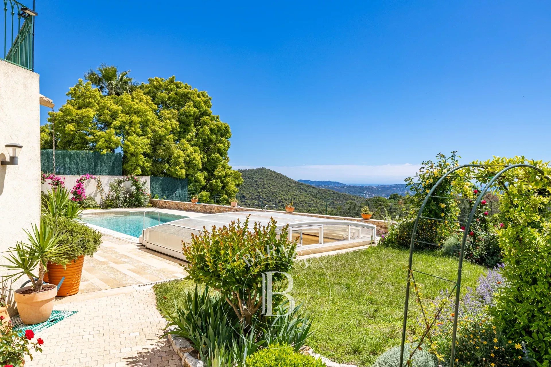 A 20min de Mougins - Villa avec vue panoramique mer - 4 chambres