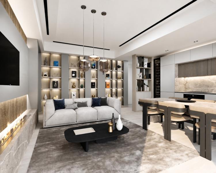 Appartement de 3 pièces rénové - Condamine - Vue échappée sur le Circuit F1