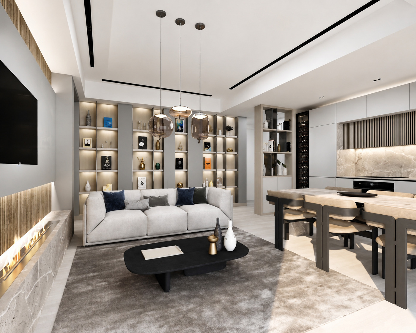 Appartement de 3 pièces rénové - Condamine - Vue échappée sur le Circuit F1