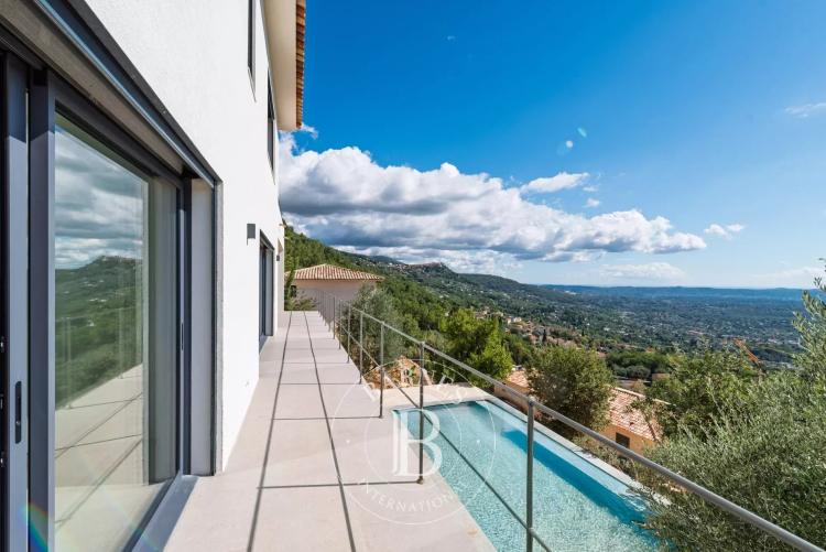 Spéracèdes - Maison contemporaine avec vues panoramiques mer - 4 chambres