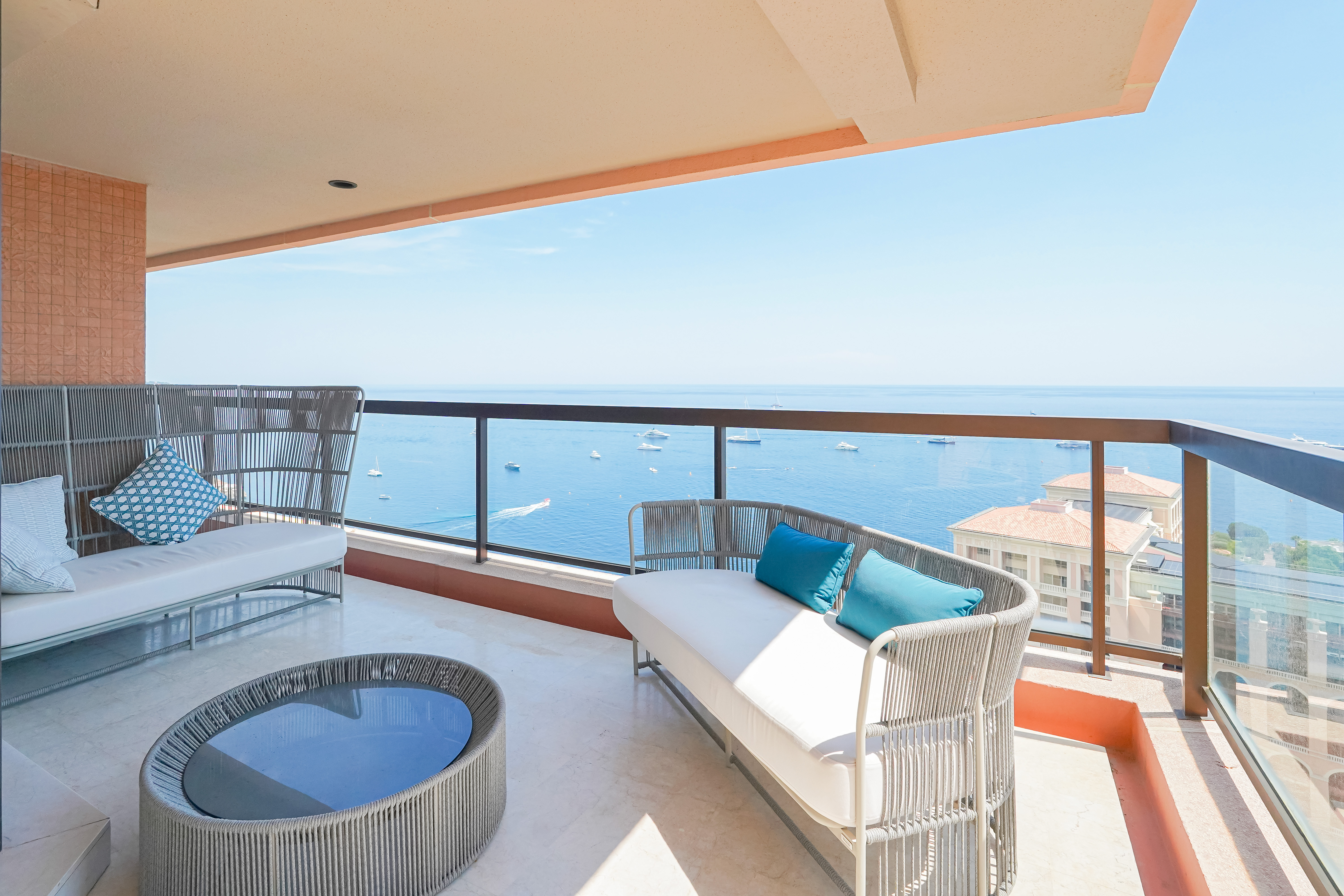 MONTE CARLO SUN - 3/4 PIÈCES RÉNOVÉ - VUE MER