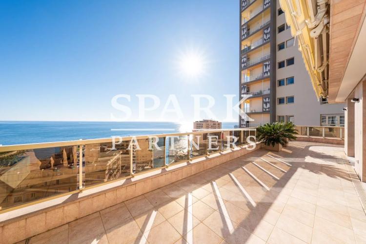 Monaco - La Rousse - Penthouse avec vue mer panoramique