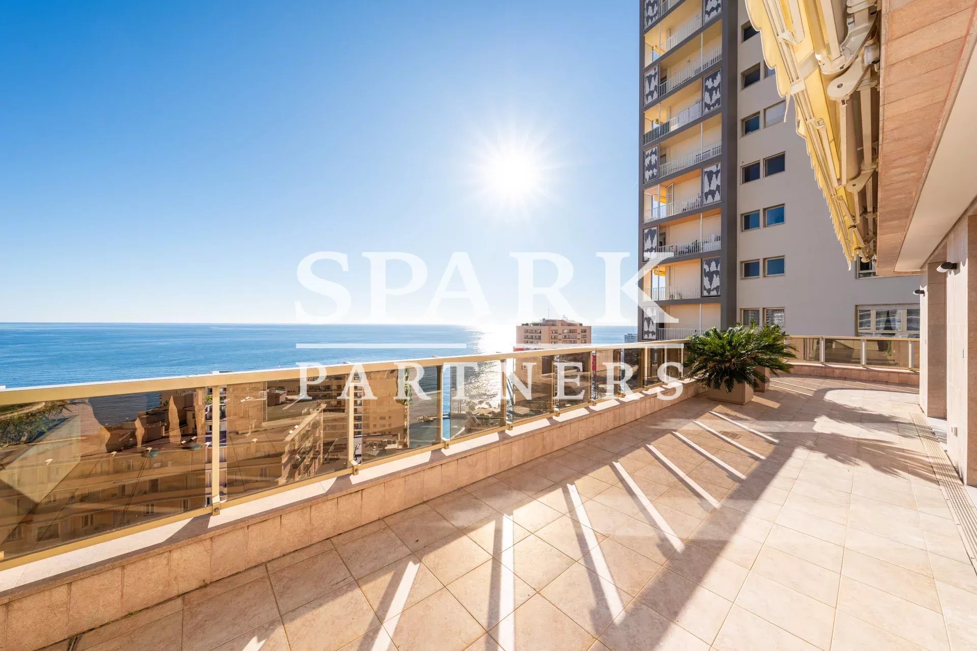 Monaco - La Rousse - Penthouse avec vue mer panoramique