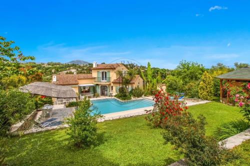 MOUANS-SARTOUX – VILLA AU CALME – VUE PANORAMIQUE
