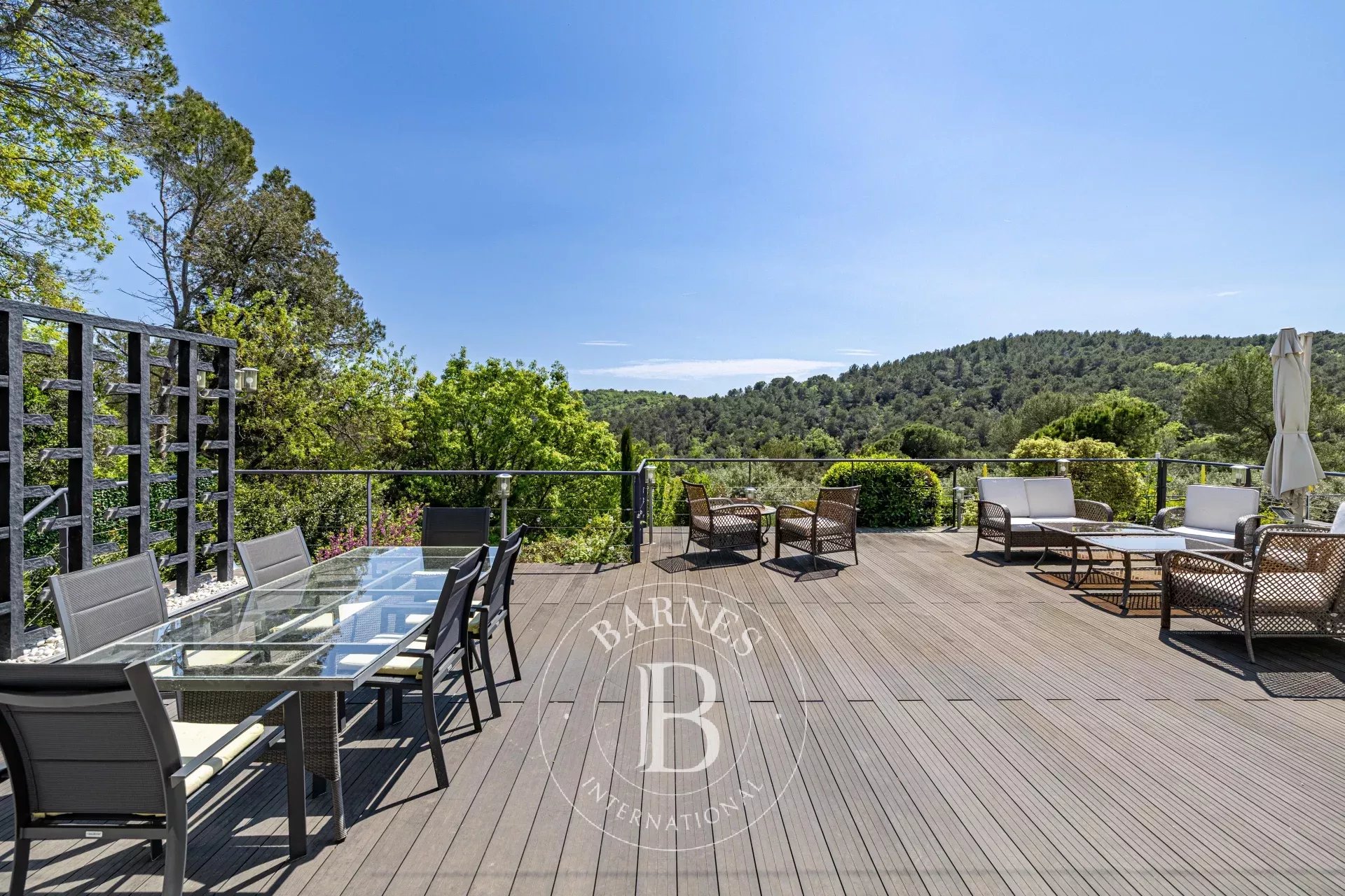 Valbonne - Domaine fermé - Exceptionnelle propriété au calme avec maison d'amis à 3 minutes du village