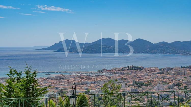 Cannes, la Californie - Prestigieuse villa avec vue panoramique à 180° - Domaine sécurisé
