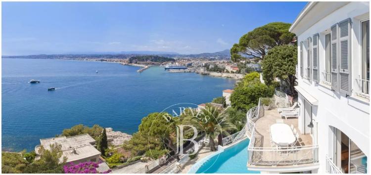 NICE MONT BORON - VILLA ART DECO VUE MER