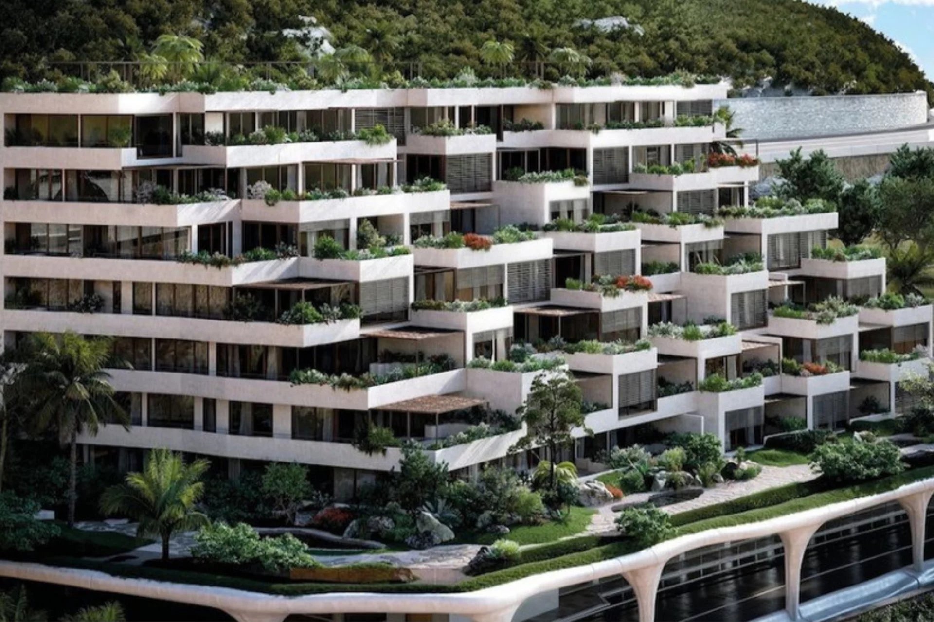Appartement de luxe de 2 chambres à L'Exotique
