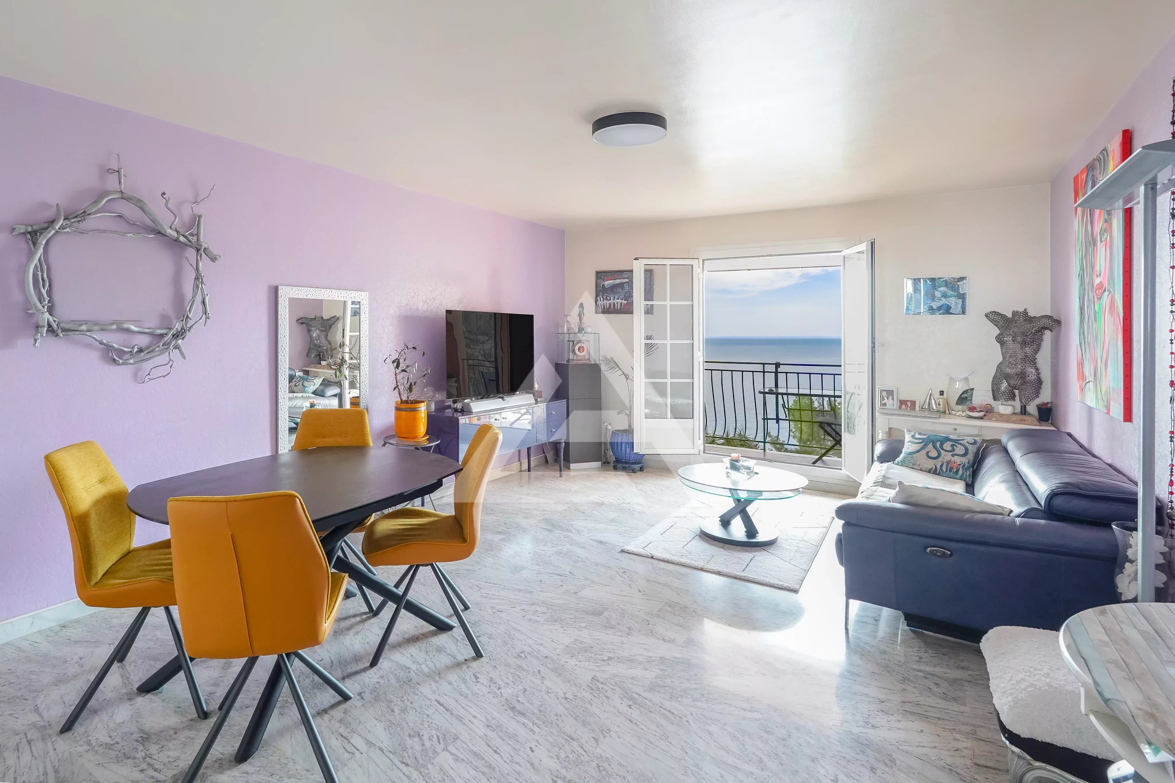 VUE MER - 3 PIECES - ROQUEBRUNE CAP MARTIN