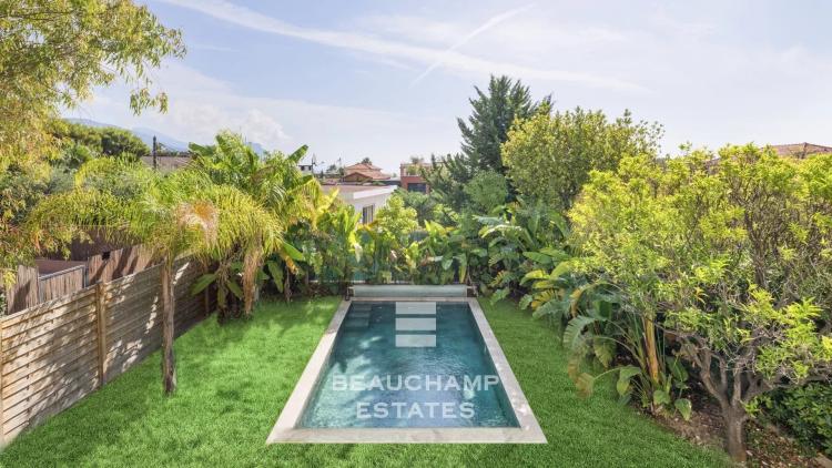 Appartement 4 chambres avec jardin et piscine - Saint-Jean-Cap-Ferrat