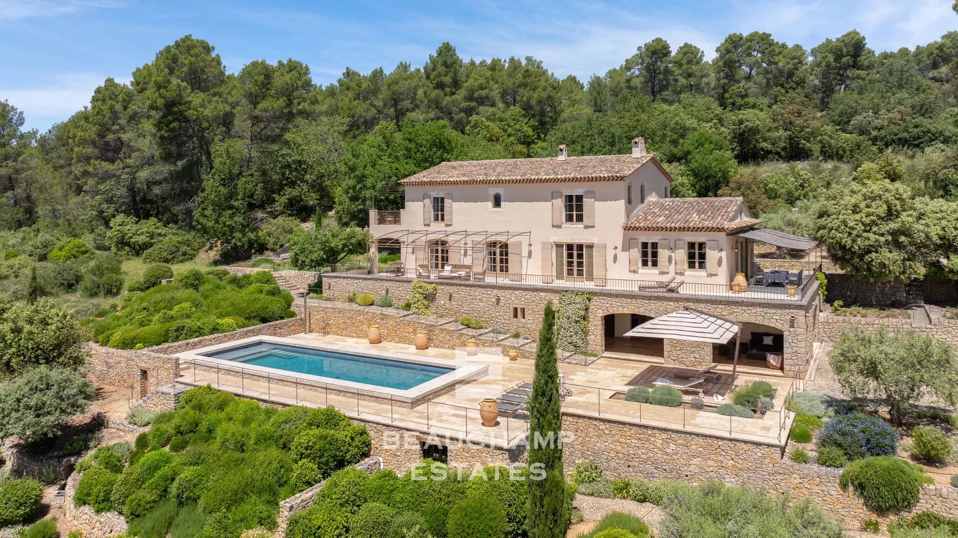 Propriété provençale 3 chambres avec pisicine  - Lorgues