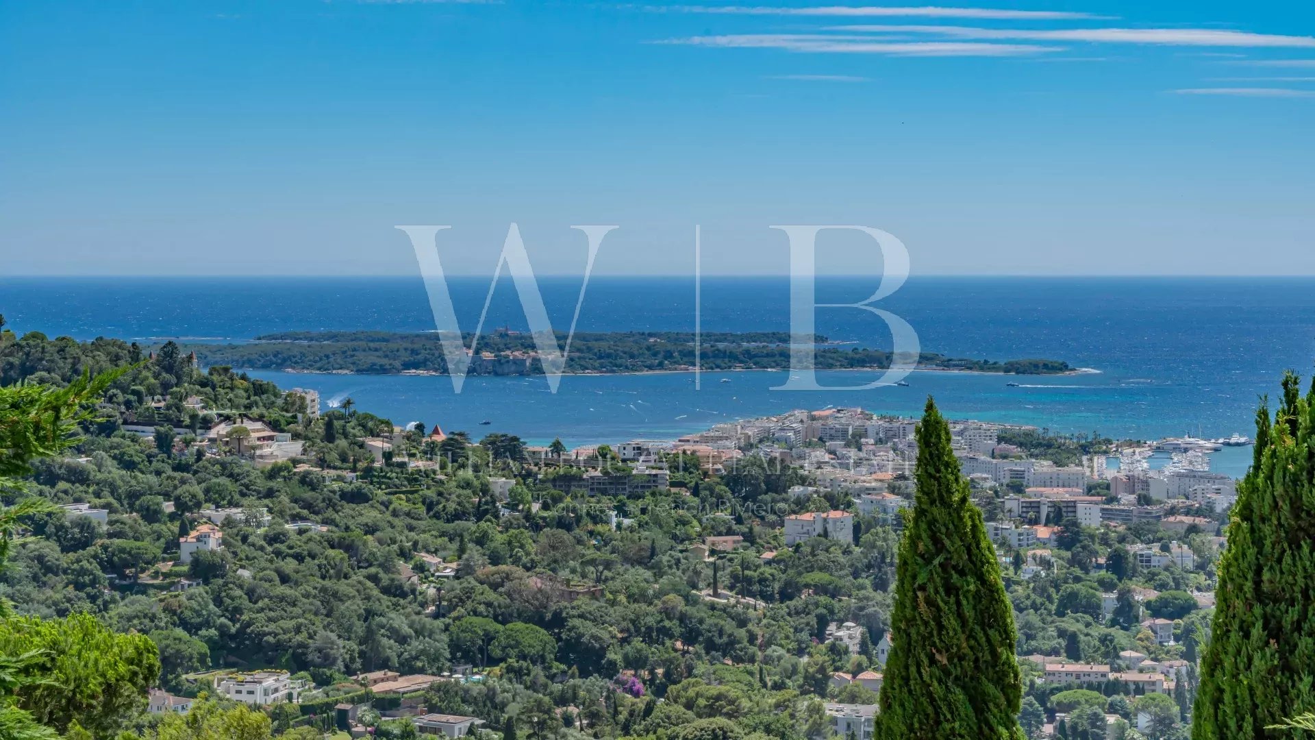 Cannes, la Californie - Prestigieuse villa avec vue panoramique à 180° - Domaine sécurisé