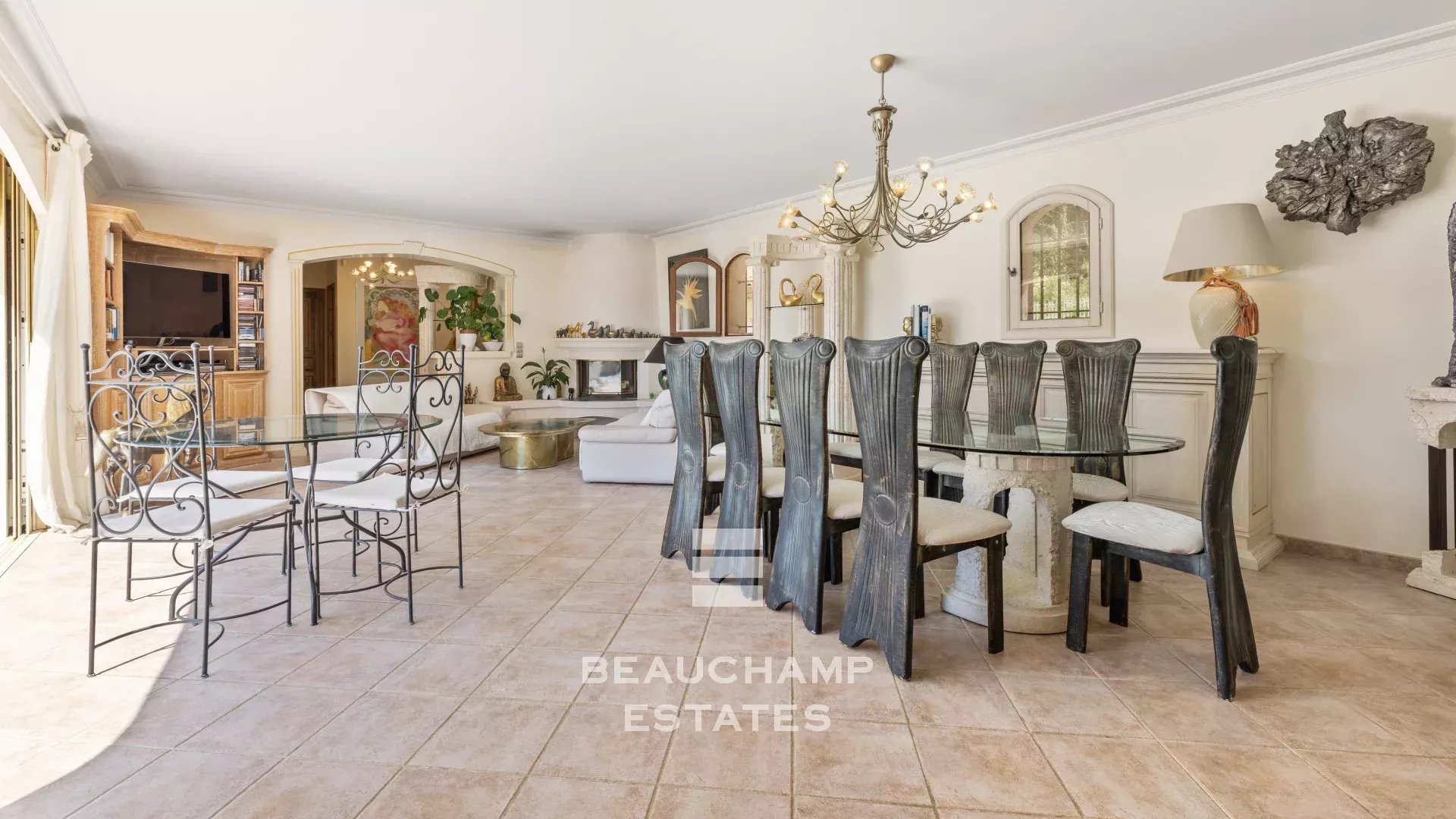 Villa plain-pied de 4 chambres avec vue panoramique - Cabris
