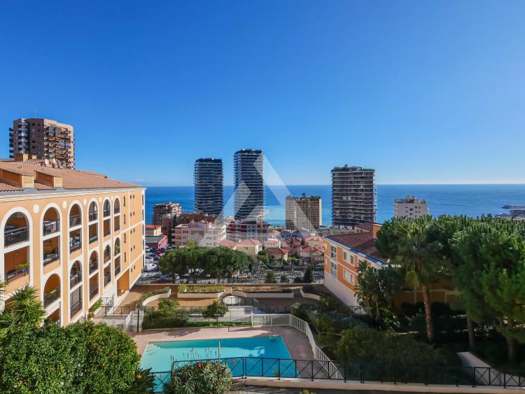 3 PIÈCES VUE MER - BEAUSOLEIL PROCHE MONACO- VILLA MEDICIS - GARAGE