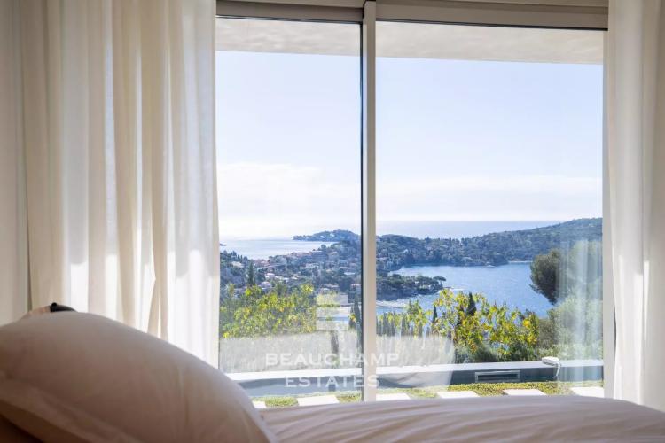 Villa contemporaine 5 chambres avec vue mer panoramique - Villefranche-sur-mer