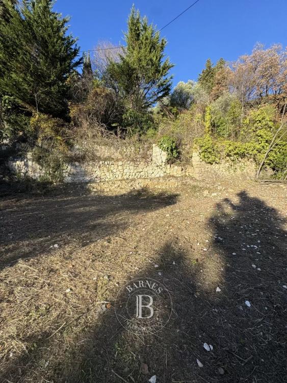 Grasse - Saint François - Terrain viabilisé vue mer - 2300m²