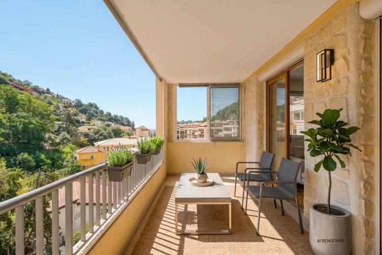MENTON BORRIGO - 4 PIECES - CAVE ET PARKING
