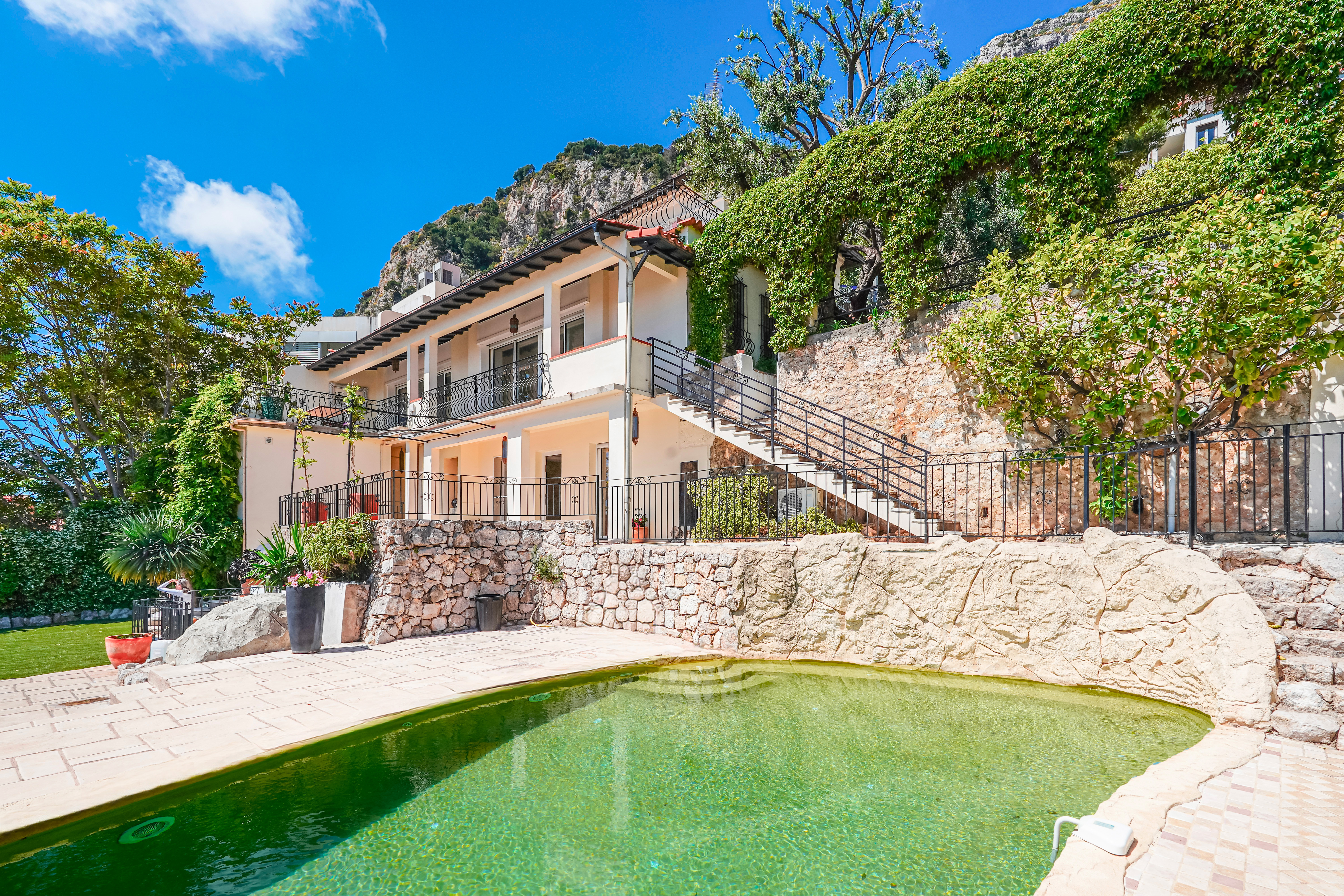 CAP D'AIL - VILLA - VUE MER PANORAMIQUE