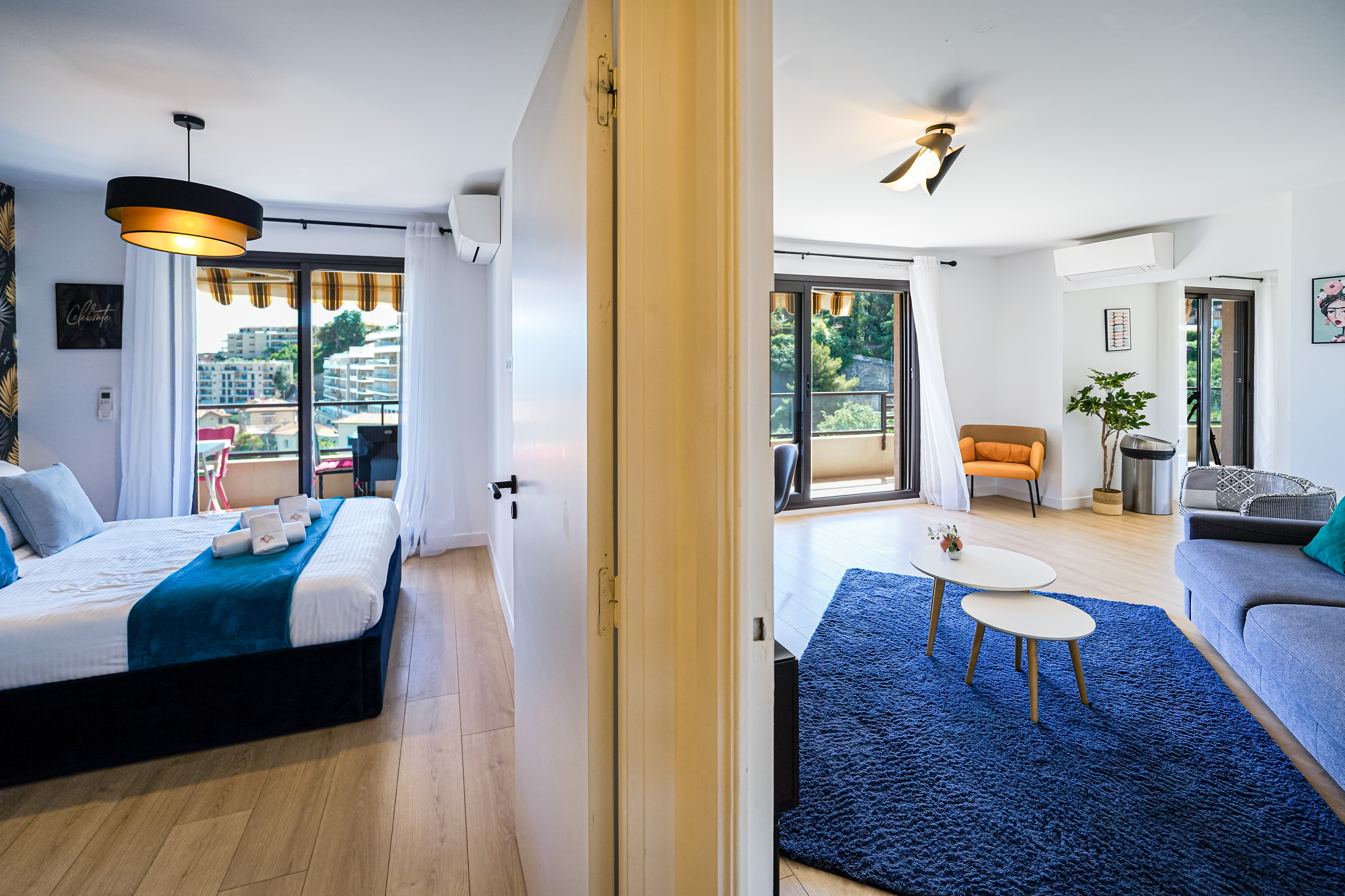 BEAUSOLEIL - 3 PIECES - CAVE, PARKING ET PISCINE