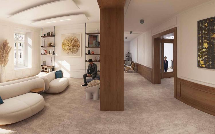 Immeuble administratif rénové d'environ 1300m2 - Quartier des Banques