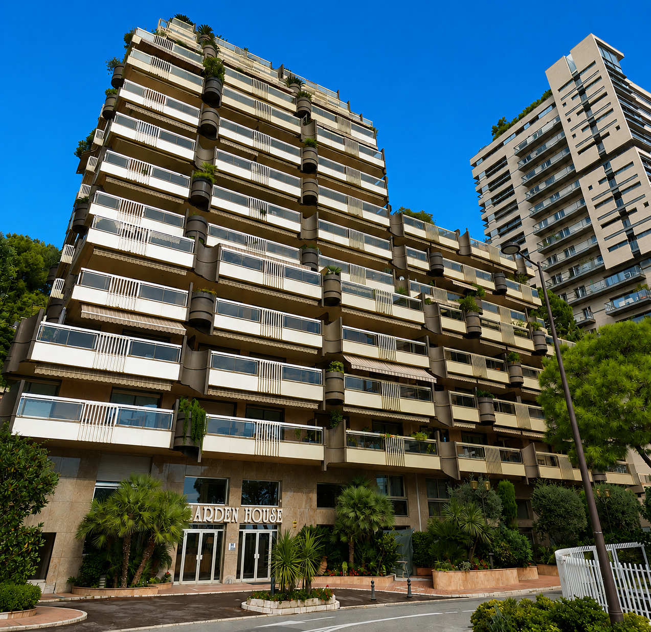 Studio - Garden House - immeuble avec concierge - Jardin Exotique