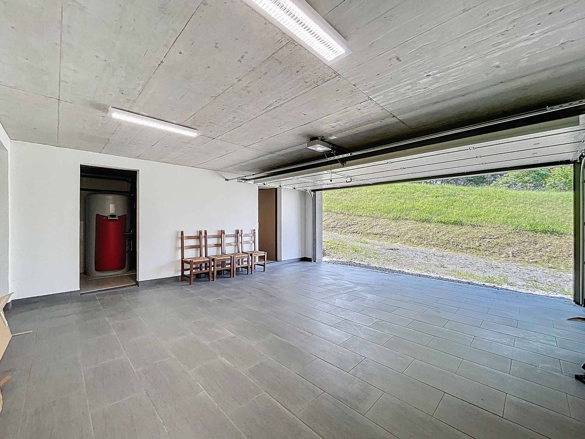 Chalet contemporain avec vue dégagée sur les montagnes