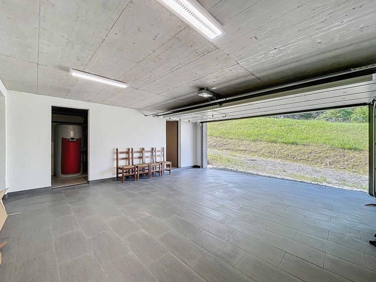 Chalet contemporain avec vue dégagée sur les montagnes