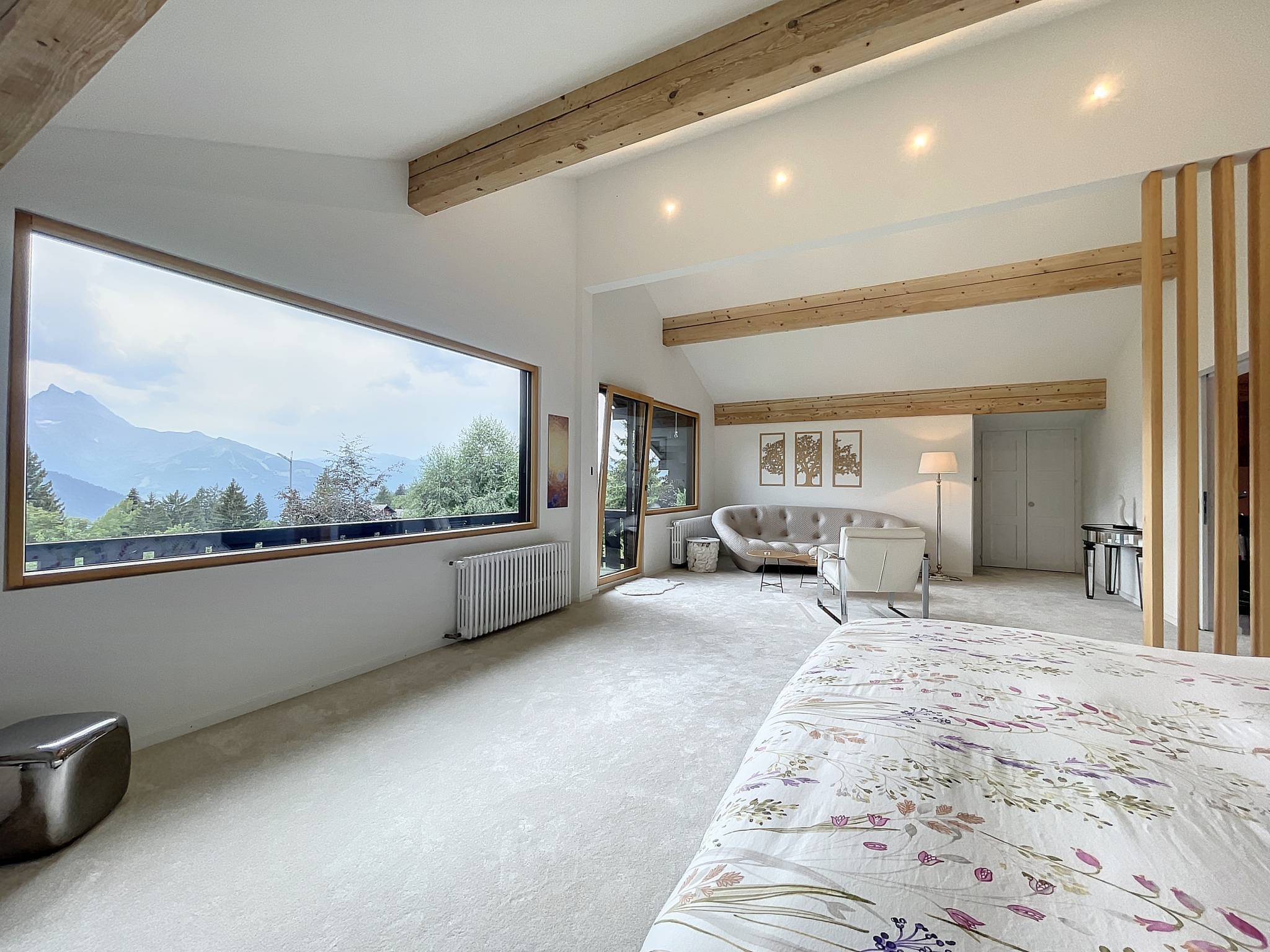 Somptueux chalet avec piscine et vue imprenable sur les Dents-du-Midi