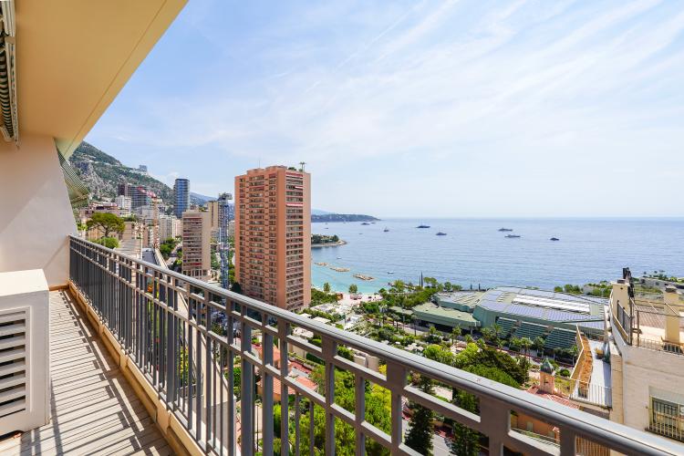 MONTE CARLO - 5 PIÈCES - CENTRE - VUE MER