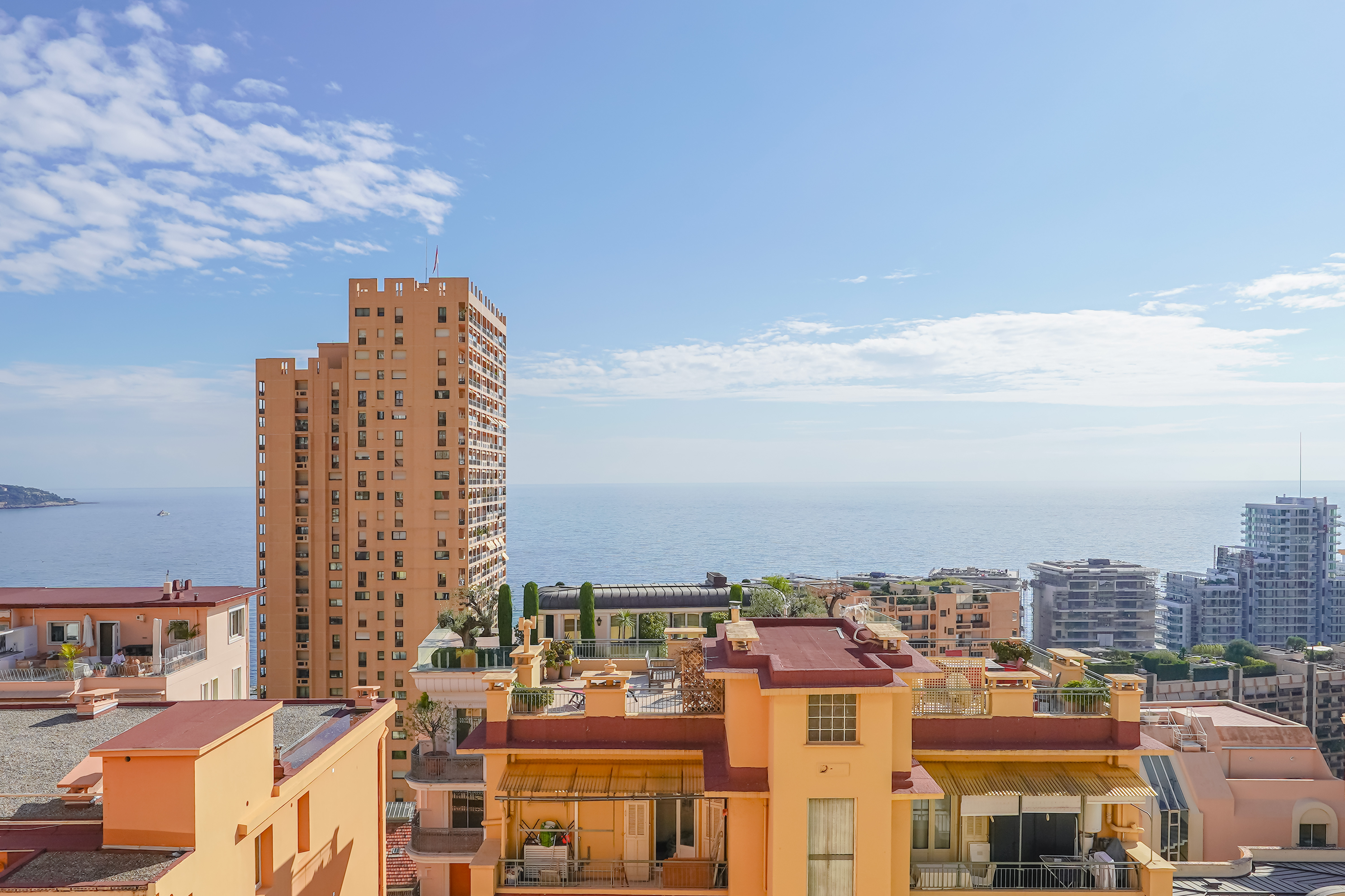 MONTE CARLO - 3 PIÈCES VUE MER - LOI 1235