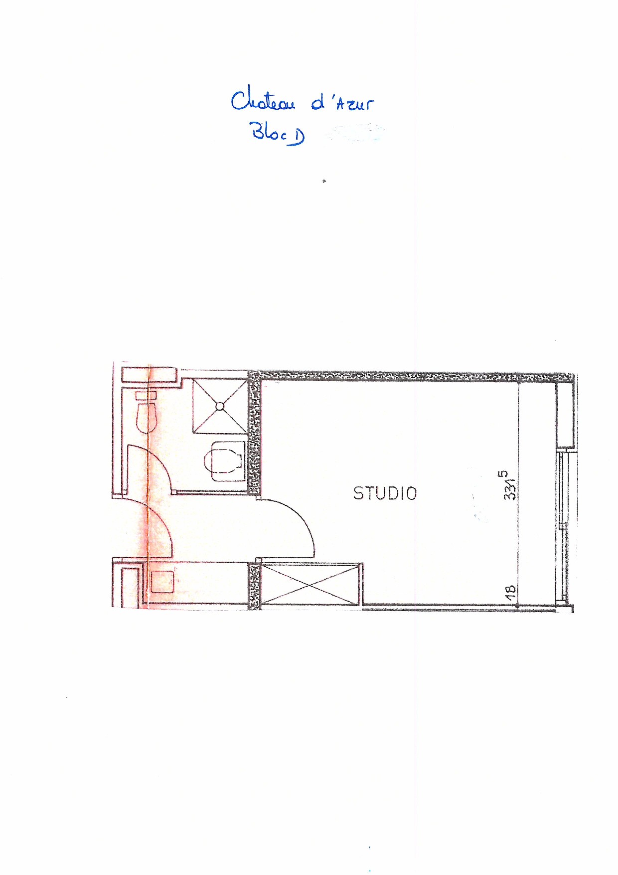 CHÂTEAU D’AZUR - STUDIO - LA ROUSSE