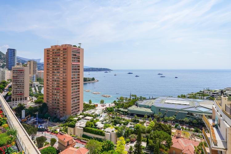 MONTE CARLO - 5 PIÈCES - CENTRE - VUE MER