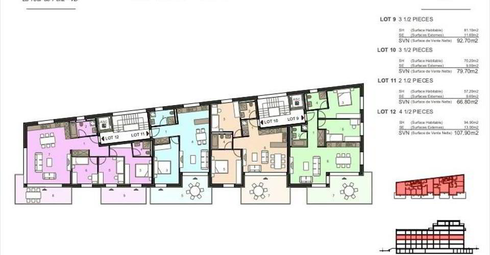 Appartement 2.5 pièces