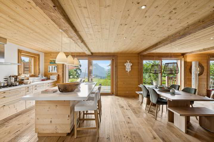 Elegantes Familienchalet mit Panoramablick & Terrassengarten